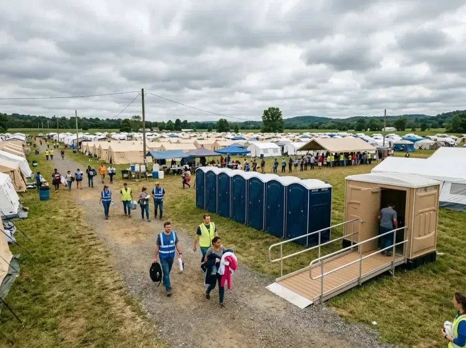 disaster-relief-camp-restrooms-010 — frequently asked questions, Dumpster & Portable Bathrooms Rental in Hugo, OK